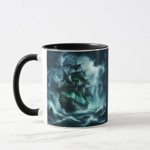 Mug L'Eerie Flying Dutchman Un navire fantôme de la me