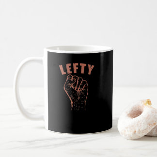 Mug Lefty écrit des problèmes à gauche