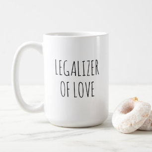 Mug Légaliseur d'Amour Célébrant Mariage Justice Paix
