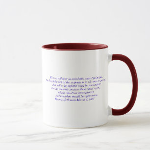 Mug L'égalité de droit doit protéger....