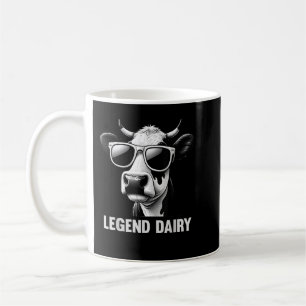Mug Legend Dairy Funny Farmer Vache Farmer Pun Graphiq