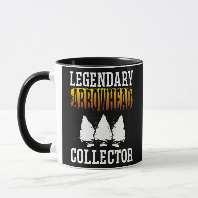 Mug Legendary Arrowhead Collector Seventies Retro (Gauche)