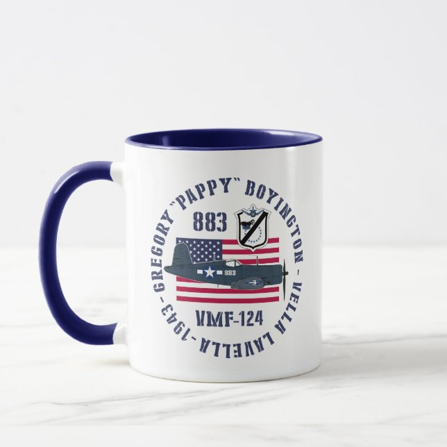 Mug Legendary US Fighters of World War II (Gauche)