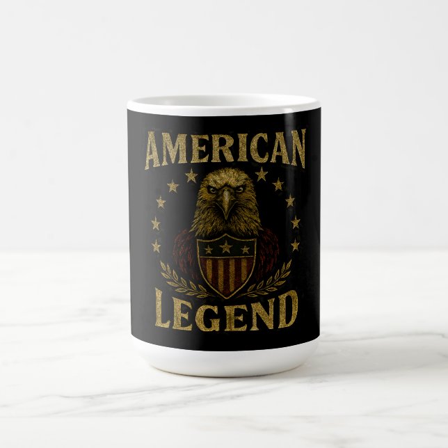Mug Légende américaine – Fierté de l'héritage américai (Centre)