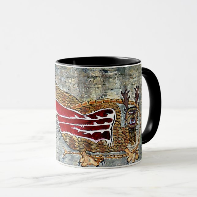 Mug Légende amérindienne Piasa Bird (Devant droit)