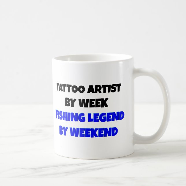 Mug Légende de la pêche artisanale du tatouage (Droite)