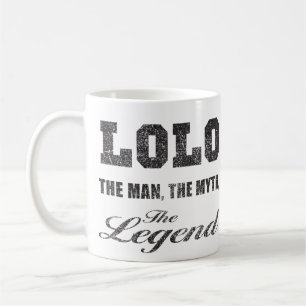 Mug Légende de mythe d'homme de Lolo