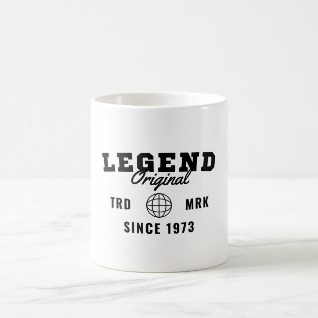 Mug Légende depuis 1973 (Centre)