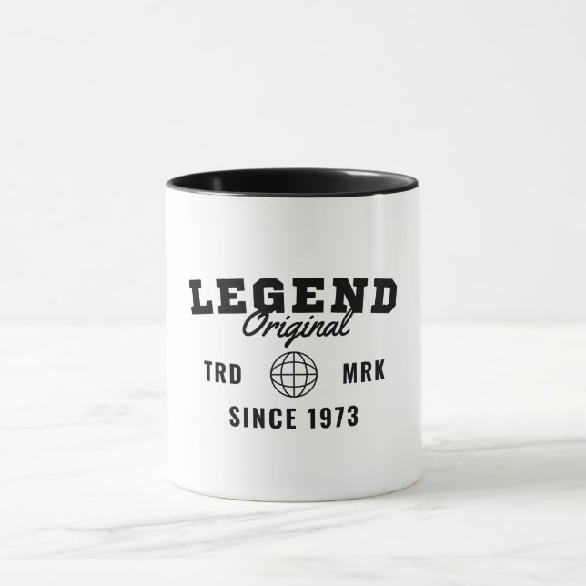 Mug Légende depuis 1973 (Centre)