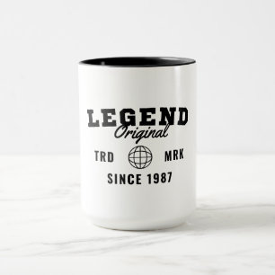Mug Légende depuis 1987