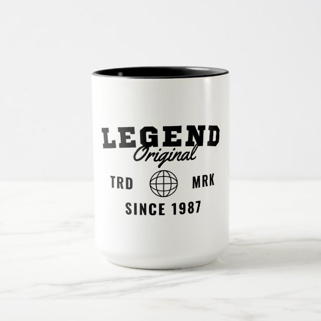 Mug Légende depuis 1987 (Centre)