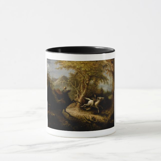 Mug Légende du Fantôme d'Halloween du Cavalier sans Tê (Centre)