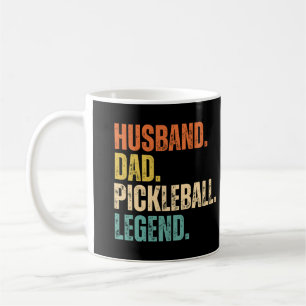 Mug Légende du mari papa Pickleball