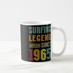 Mug Légende du Surf 1965 60 Ans Eau Surf 60e Naissance