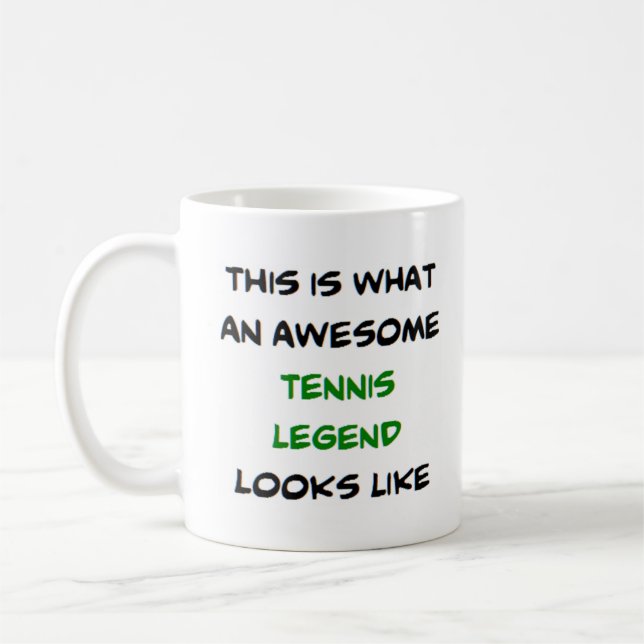 Mug légende du tennis (Gauche)