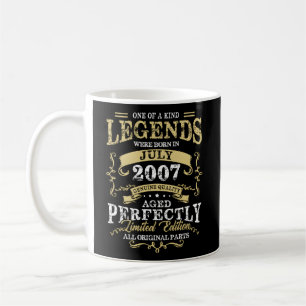 Mug Légende Née En Juillet 2007 16E 16