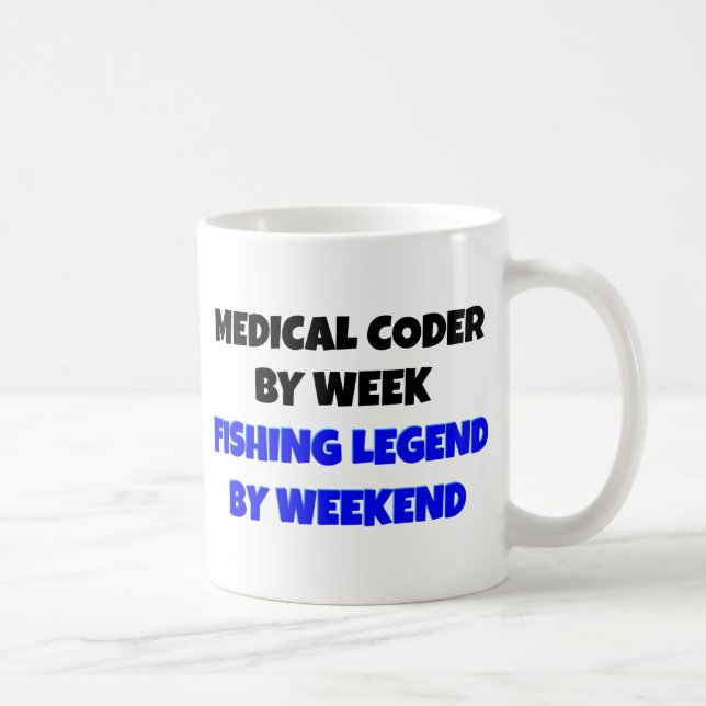 Mug Légende pêche Codeur Médicale (Droite)