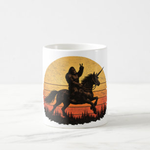 Mug Légendes Rétro Drôles de Bigfoot Sasquatch et Lico