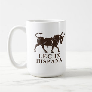 Mug Legio IX Hispana Taureau en pigment ancien