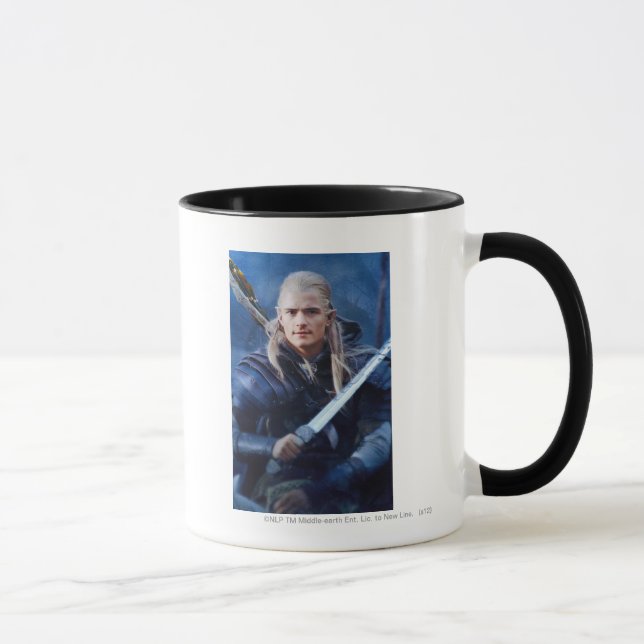 Mug LEGOLAS GREENLEAF™ en bleu (Droite)