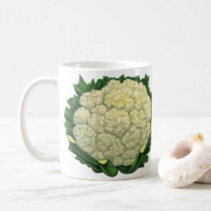 Mug Légumes alimentaires anciens Chou-fleur légumes