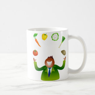 Mug Légumes de jonglerie d'homme