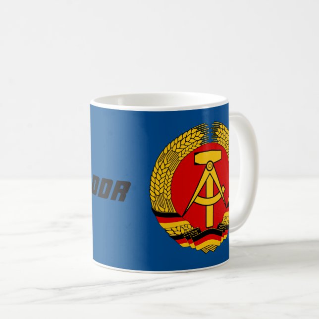 Mug Leipzig, DDR - Allemagne de l'Est (Devant droit)