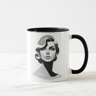Mug L'élégance sculpturale d’un visage intemporel.