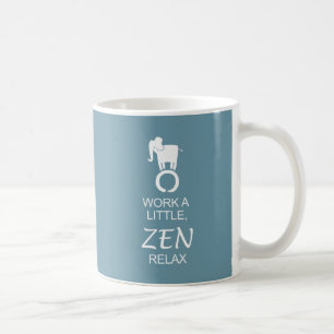 Mug L'éléphant Enso de zen détendent