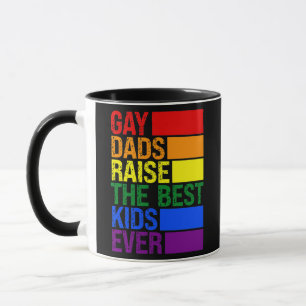 Mug L'élévation de papa gay La meilleure Fête des père