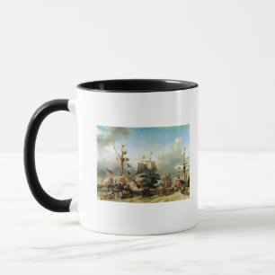 Mug L'embarquement de Ruyter et de William de Witt