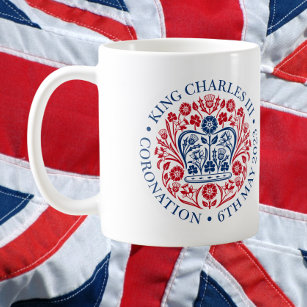 Mug L'emblème du couronnement du roi Charles 2023