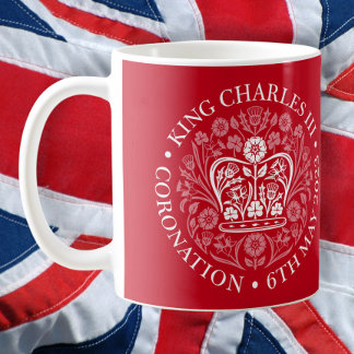 Mug L'emblème du couronnement du roi Charles 2023