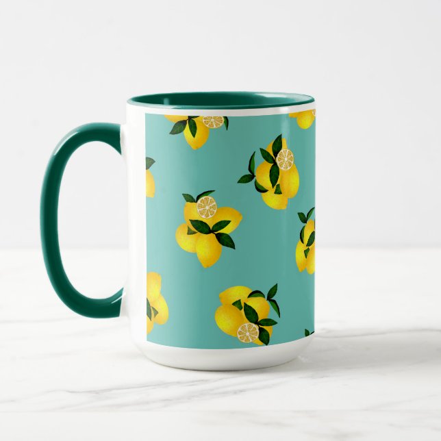 Mug Lemon Chic Aqua (Gauche)