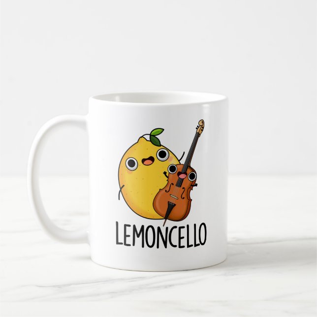 Mug Lemoncello Funny Drink Pun (Gauche)