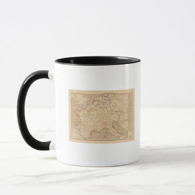 Mug L'Empre de Charlemagne de 768 a 814 (Gauche)