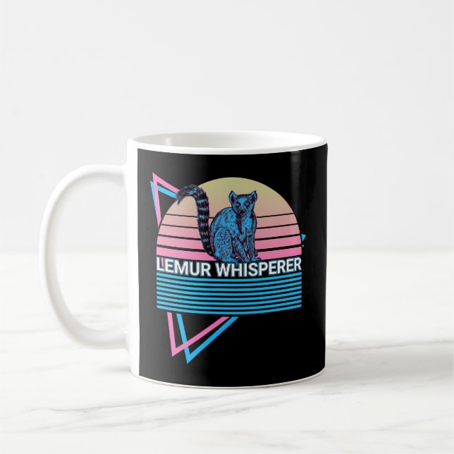 Mug Lemur Whisperer Lemur Whisperer Ring Tail Lemur (Gauche)