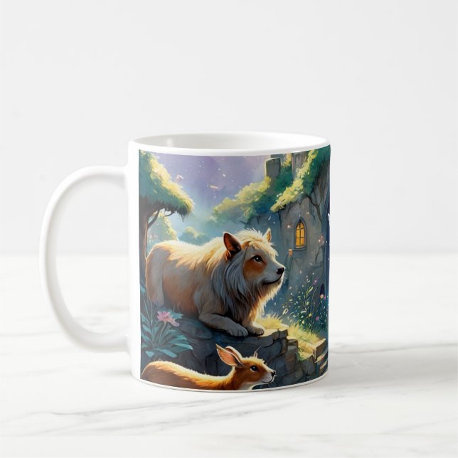 Mug "L'enchantement de la lune La forêt de la fée (Gauche)