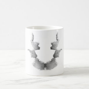 Mug L'encre d'essai de Rorschach éponge des visages d