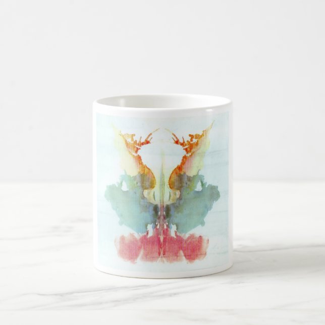 Mug L'encre d'essai de Rorschach éponge l'humain du (Centre)