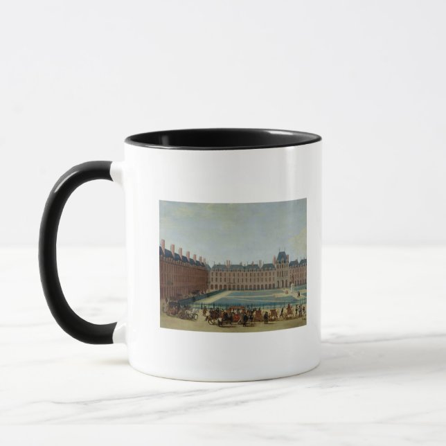 Mug L'endroit Royale avec le chariot royal, c.1655 (Gauche)