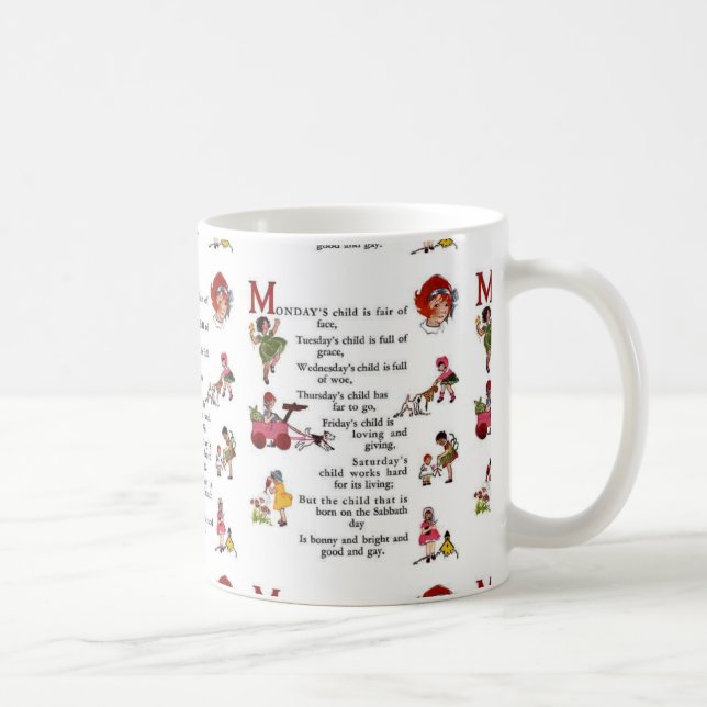 Mug L'enfant de lundi (Droite)