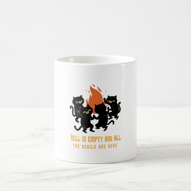 Mug L'enfer est vide et tous les diables sont ici (Centre)