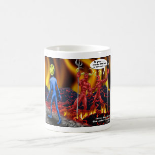 Mug L'Enfer N'a Pas De Places Vacantes Cadeaux Drôles