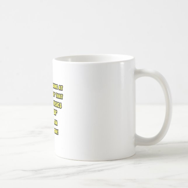 Mug L'enseignant de physique cool n'est pas un oxymoro (Droite)