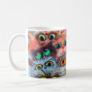 Mug L'ensemble de portraits de chats, portrait, animal