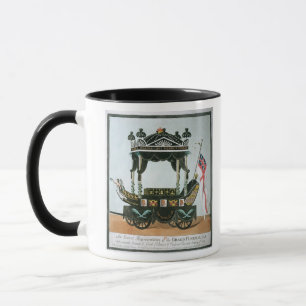 Mug L'enterrement de seigneur Nelson le 9 janvier 1806