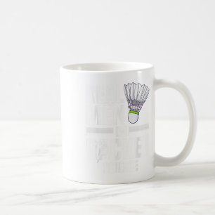 Mug L'entraîneur de l'équipe de badminton était sorti