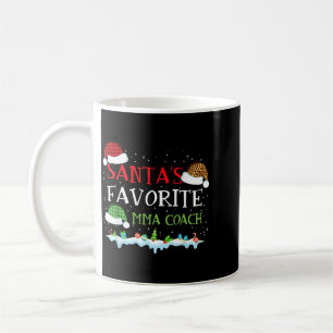 Mug L'entraîneur MMA préféré du Père Noël Fun Noël MMA
