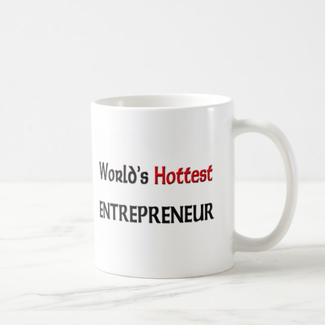 Mug L'entrepreneur le plus chaud des mondes (Droite)